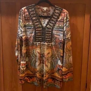 World Unity Silky long sleeves shirt